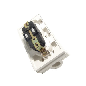 욕실용 방수형콘센트 접지형 2구 3