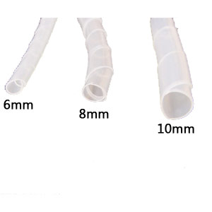 전선정리용 꽈배기 밴드(중 8mm)백색 5m 3