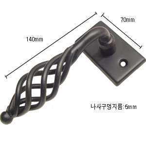 꽈배기 사각 스티미 (KT1035/BLK) 3