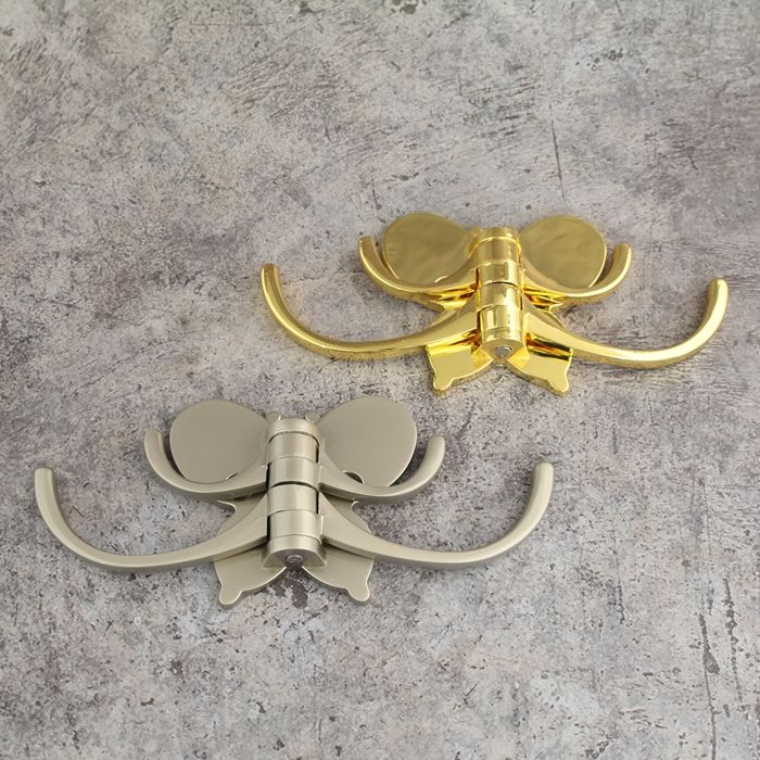 나비 옷걸이 무광실버 2