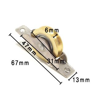 가구제작용 신주 오메가 로라(베아링내장) 3
