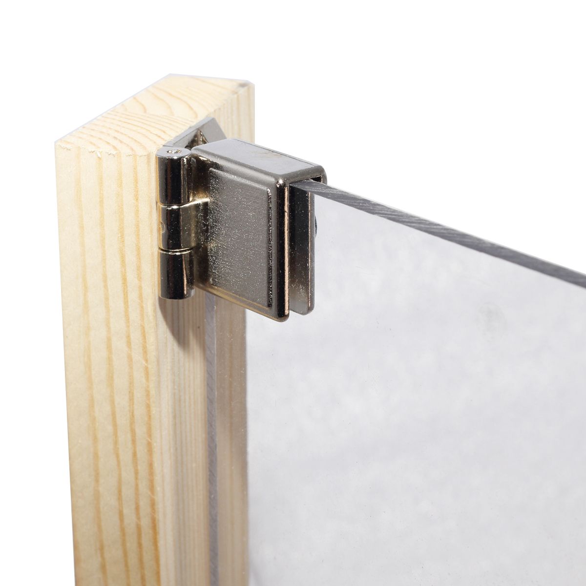 유리경첩 (무보링)상하 2개 1조 1세트 독일 5