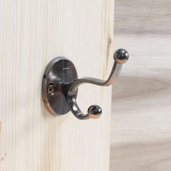 구리빛 옷걸이 2단 2