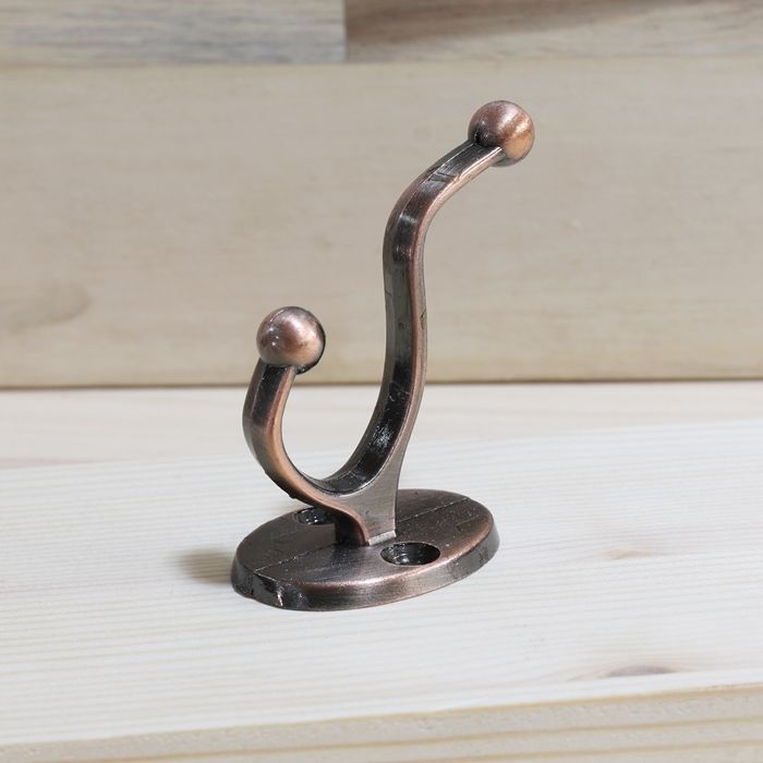 구리빛 옷걸이 2단 3