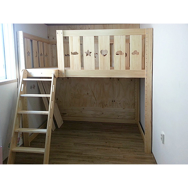 스마트 2층 침대 (사이드 스텝, 책상 세트) 2