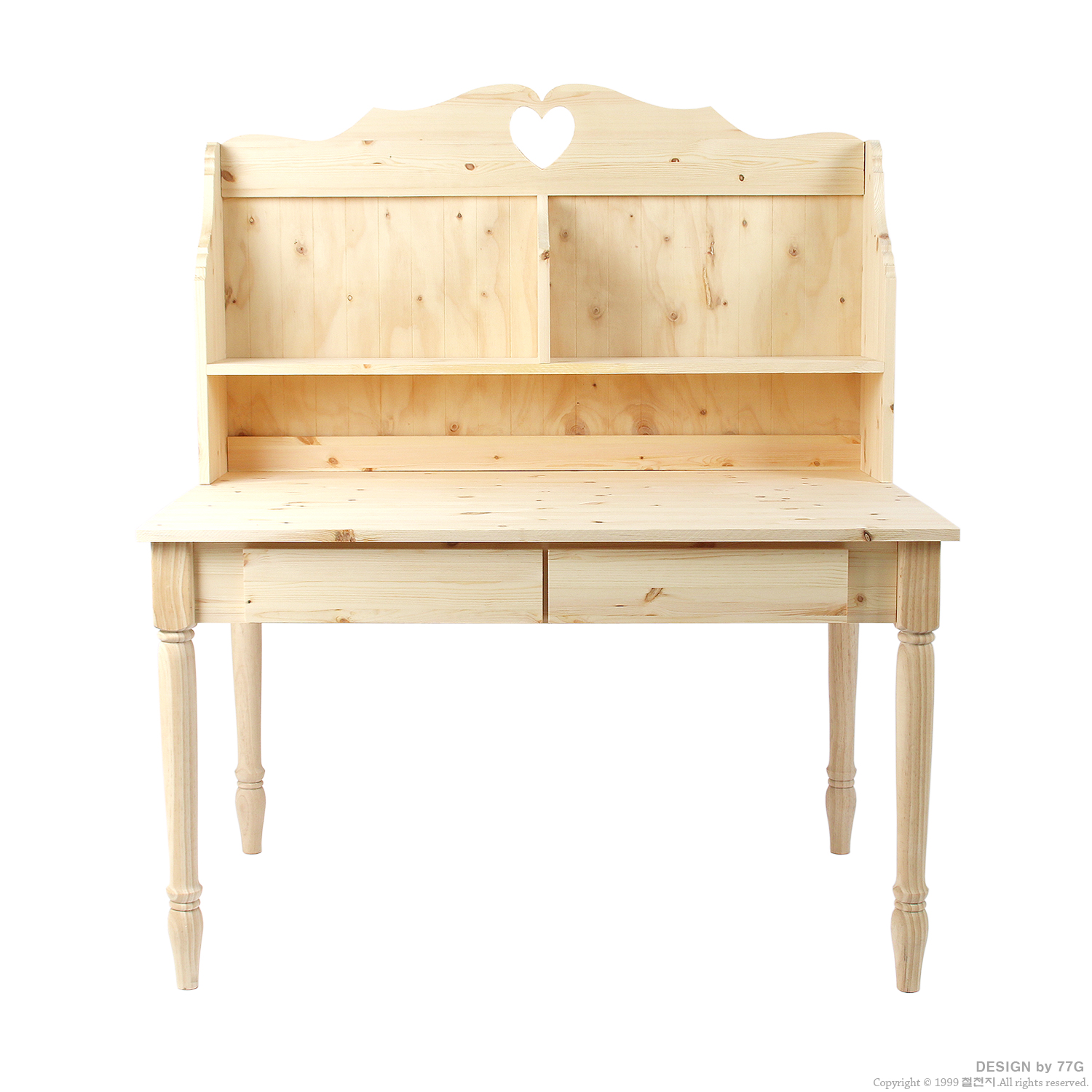 유로 서랍 원목 책꽂이 책상 2