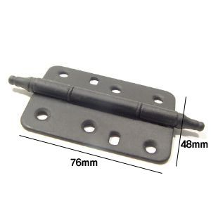 나비경첩 무광 블랙 76mmX47mm 2