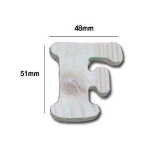 미송 이니셜(5mm) 큐티체 대문자F 2