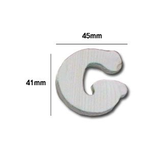 미송 이니셜(5mm) 큐티체 대문자G 2