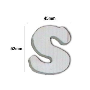 미송 이니셜(5mm) 큐티체 대문자S 2