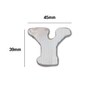 미송 이니셜(5mm) 큐티체 대문자Y 2