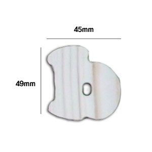 미송 이니셜(5mm) 큐티체 소문자b 2