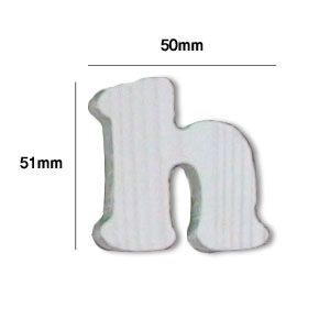 미송 이니셜(5mm) 큐티체 소문자h 2