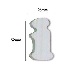 미송 이니셜(5mm) 큐티체 소문자i 2