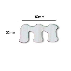 미송 이니셜(5mm) 큐티체 소문자m 2