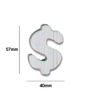 원목 이니셜(5mm) 특수문자$ 2