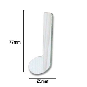 원목 이니셜(5mm) 음표02 2