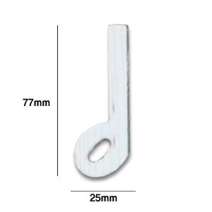 원목 이니셜(5mm) 음표03 2