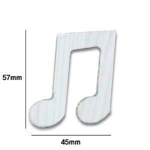 원목 이니셜(5mm) 음표06 2