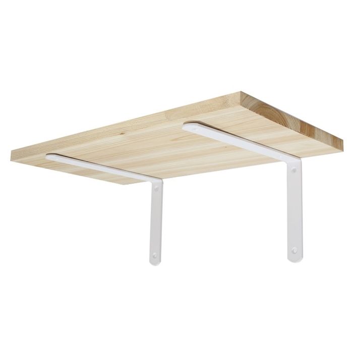 까치발 베이직 심플 선반대 화이트 (135X195mm) 2