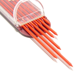 목공용 2mm 2H 샤프심 (적색) 2