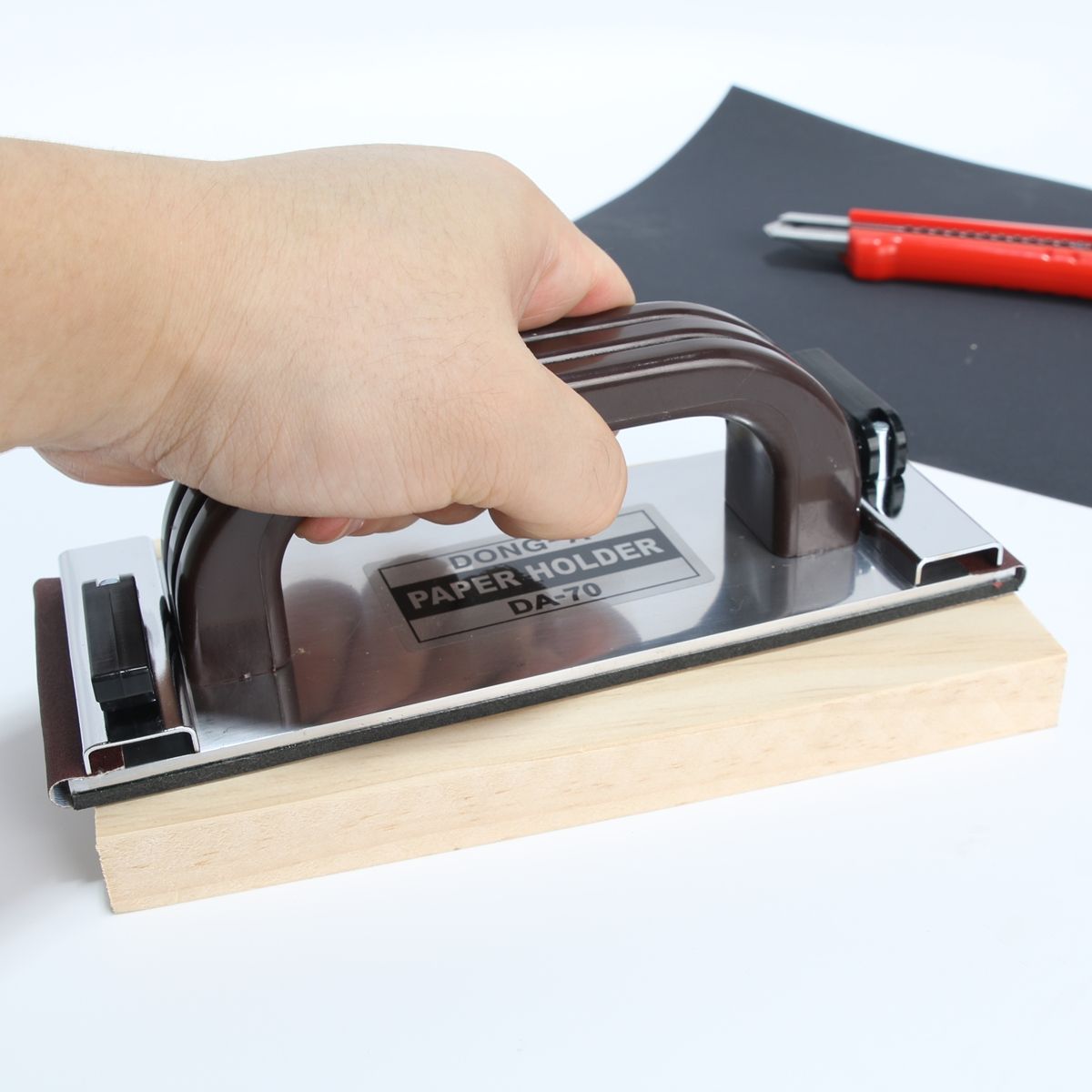 사포용 스텐 홀더  4