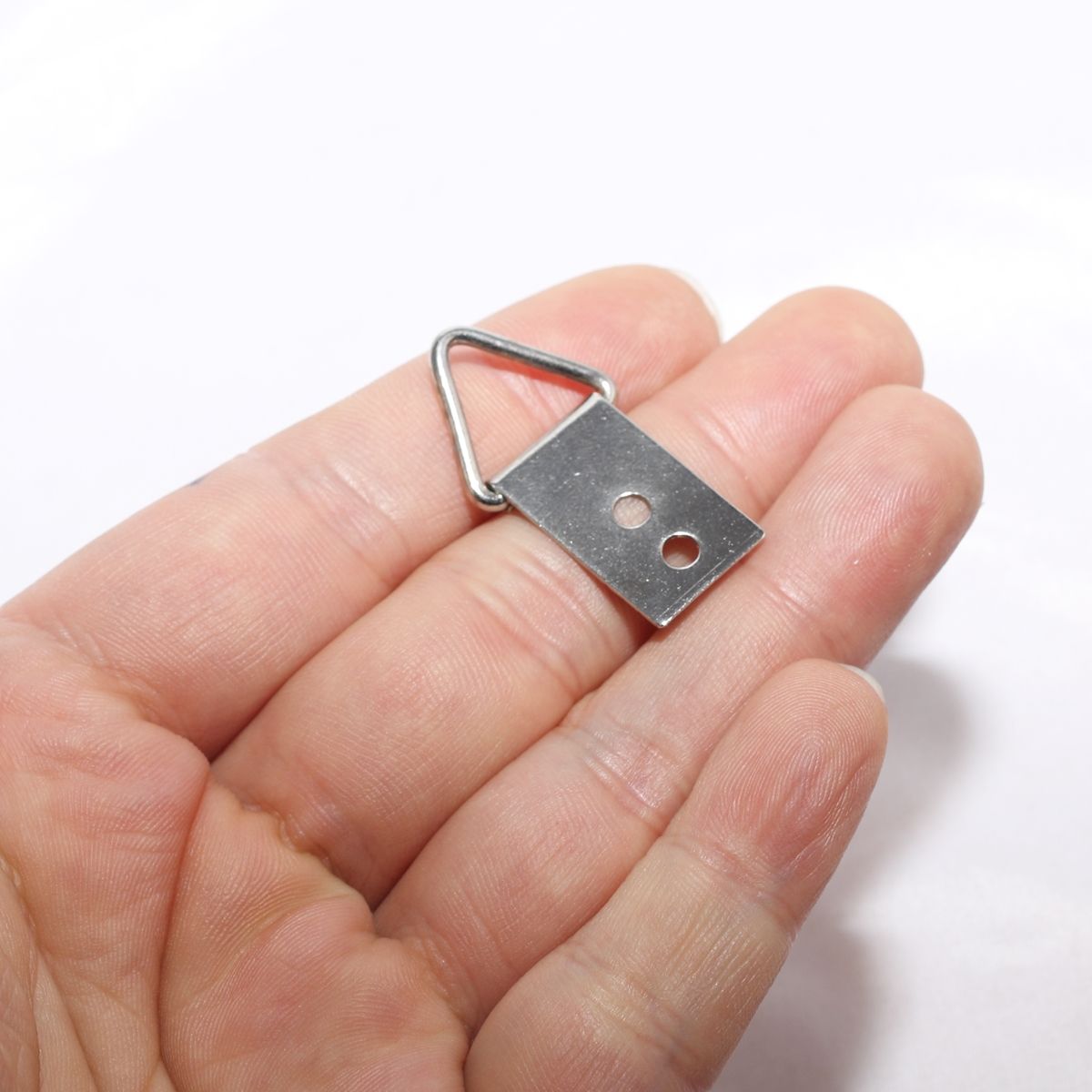 실버 삼각 액자고리 4