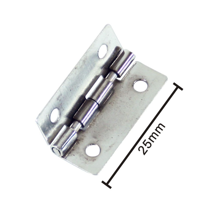 실버 미니 경첩 110도 20X25mm 2