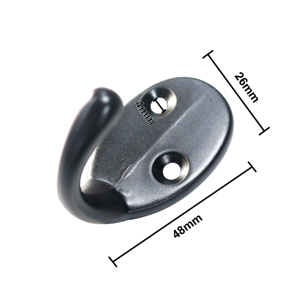 라운드 옷걸이 (9509/BLK) 3