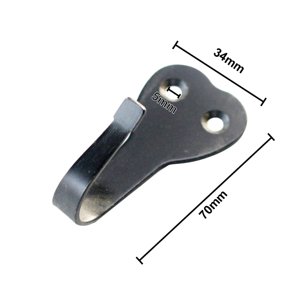 코끼리 옷걸이 블랙 3