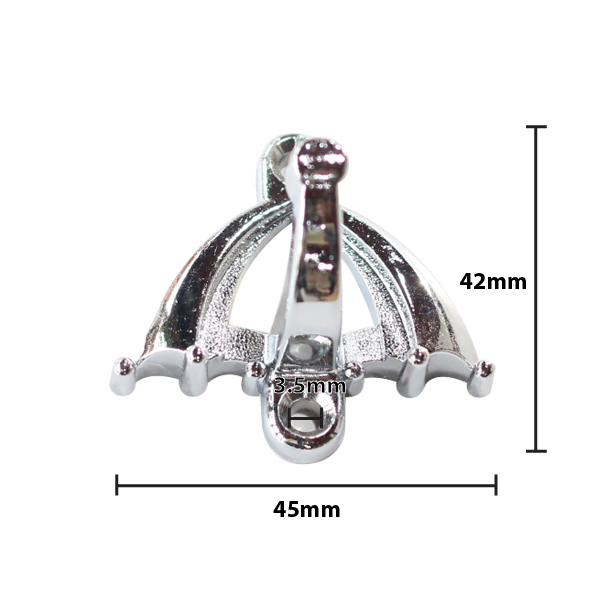 우산옷걸이 (크롬) 3