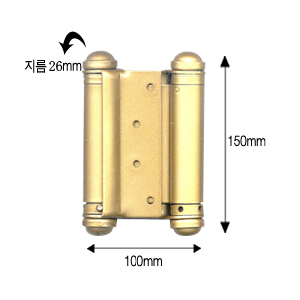 스윙도어용 자유경첩 5 inch 1조(2개) 2