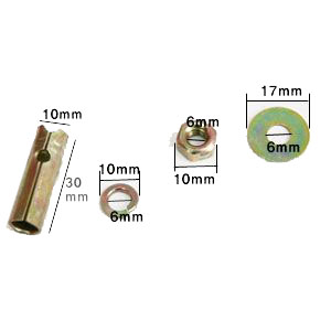 요술선반용 철봉 콘크리트용 세트 150mm 4