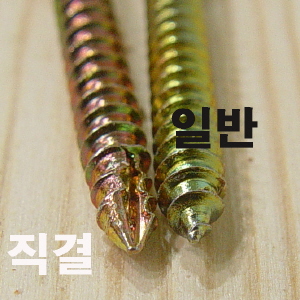 목공용 직결나사못 3.8X50mm (코팅합판 전용)(20개) 3