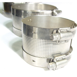 PVC배관 보수관(허브밴드) 스텐재질 100mm 4