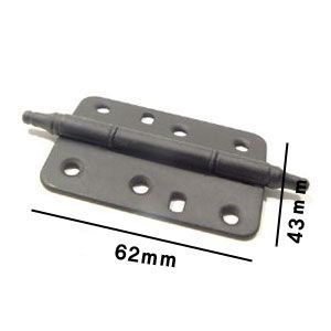 나비경첩 무광 블랙 62mmX43mm 2