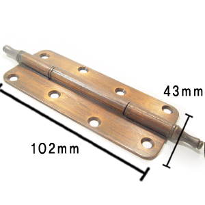 우아미 나비경첩 백색분체 101mmX52mm 2