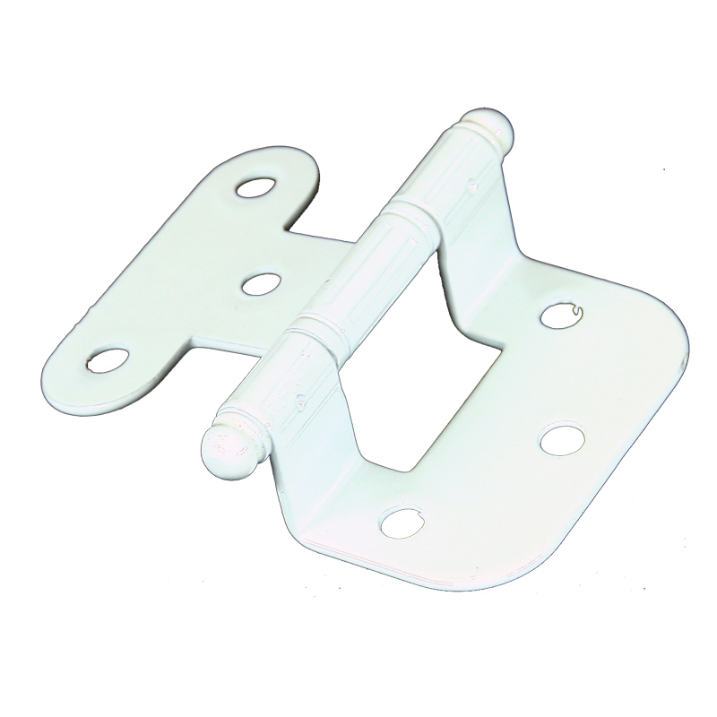 반제트 Z 덮는문짝 경첩 270도 회전 백색1.5인치 2