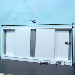 시즈닝 원목 미닫이문 (문틀폭 64mm, 2칸 나눔) 2