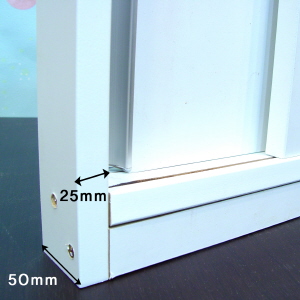 시즈닝 원목 미닫이문 (문틀폭 64mm, 2칸 나눔) 3