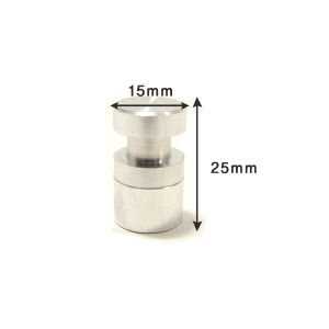 포인트핀 지름 15mm 세트(8mm나사) 길이 25mm 2