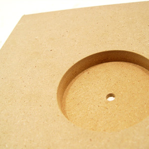 시계재료 MDF 정사각 4