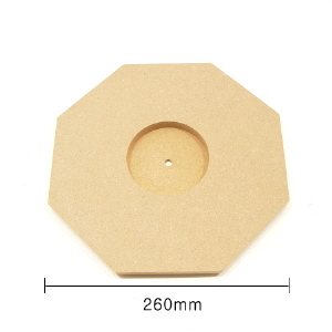 시계재료 MDF 정팔각 2