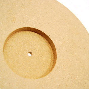 시계재료 MDF 원  4