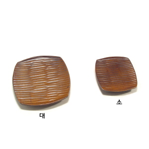 포크아트 줄기 찻잔 받침 (대)두께(15mm) 4