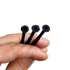 검정 열처리나사 #6 3.5X38mm 10개 4