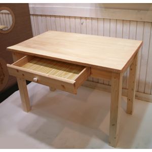 천연 원목 건강 서랍 책상 2