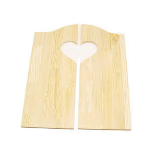 하트양쪽문짝 (18mm 원목) 4