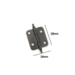 나비경첩 무광 블랙 34mmX38mm 2