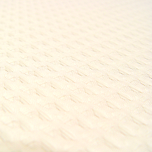 와플 아이보리 [쟈가드] 페브릭 폭 155 cm 1m 당 3